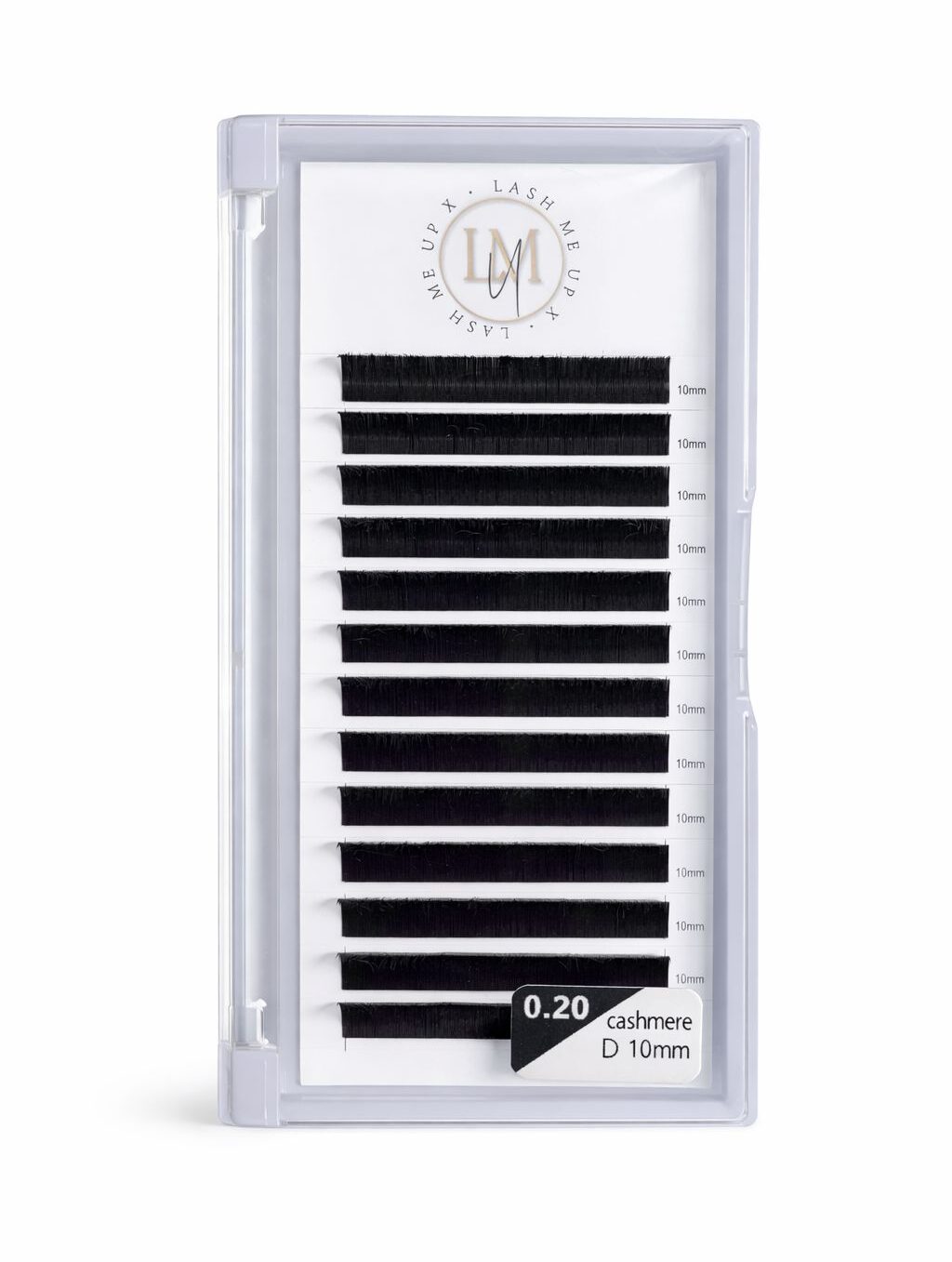 Classic Lash Tray 0.20mm – 10mm Length D Curl (Professional Eyelash Extensions)
